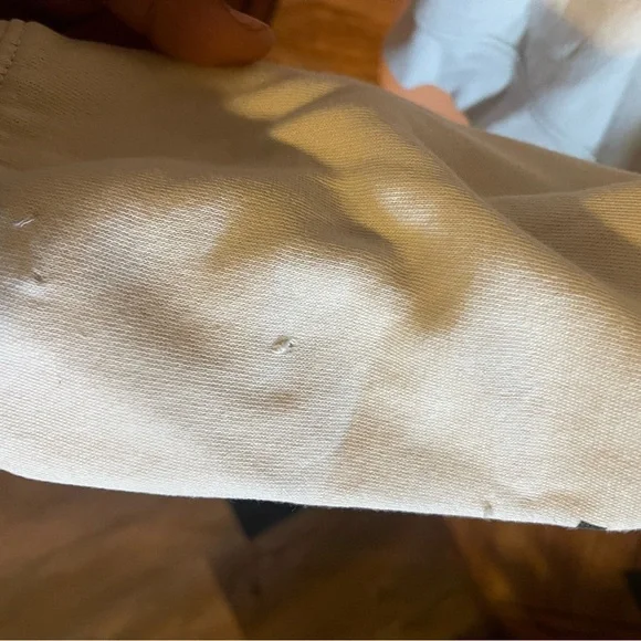 Hurley Men’s Large Tan Pullover Hoodie Small Flaws - Picture 9 of 11